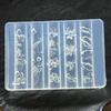Silicone Mould for Embossed Nail Art Stickers Intricate Floral Lace Bowknot Designs Crafting Easy Application