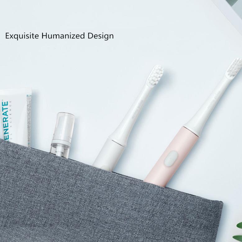 Xiaomi Mijia T100 Mi Smart elektromos fogkefe 46g 2 sebességes Sonic fogkefe fehérítő szájápoló zóna