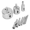 10PCS Diamond Drill Bit Diamond Hole Saw for Glass Tile Ceramic Marble Porcelain Cutting 3 4 5 6 8 10 12 18 32 50mm
