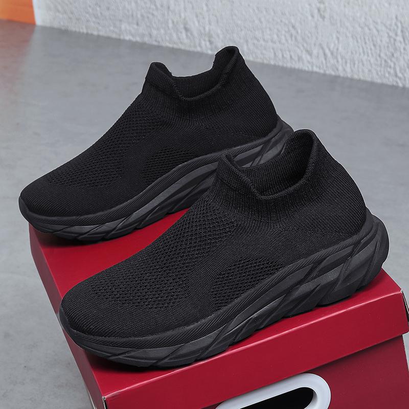Fashion Men's and Women's Breathable Sports Casual Mesh Shoes Spring and Autumn Soft Sole Lightweight Non-slip Pair Running Shoes