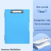 A4 Plastic Writing Pad Clipboard with Storage Box
