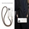 Transparente quadratische Lanyard-Hülle für Apple iPhone 11/13/14/15/16/XR/XS - Vollständige Abdeckung