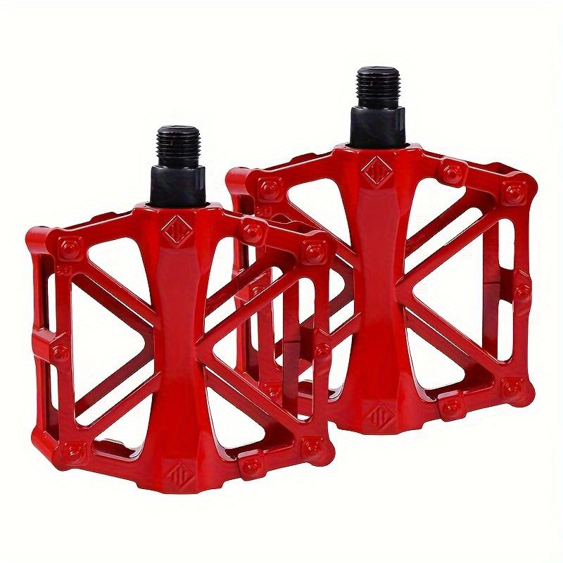 Široké pedály na kolo ve tvaru X z hliníkové slitiny - Odolné pro horská a silniční kola, Černé