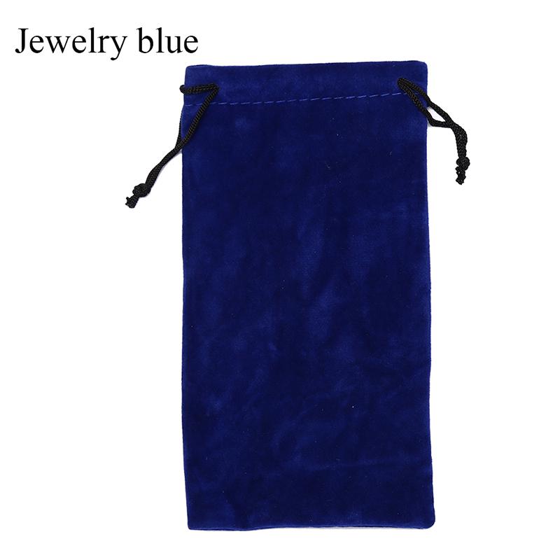 Sunglasses pouch soft eyeglasses rope bag glasses case wholesale waterproof leather plastic Random