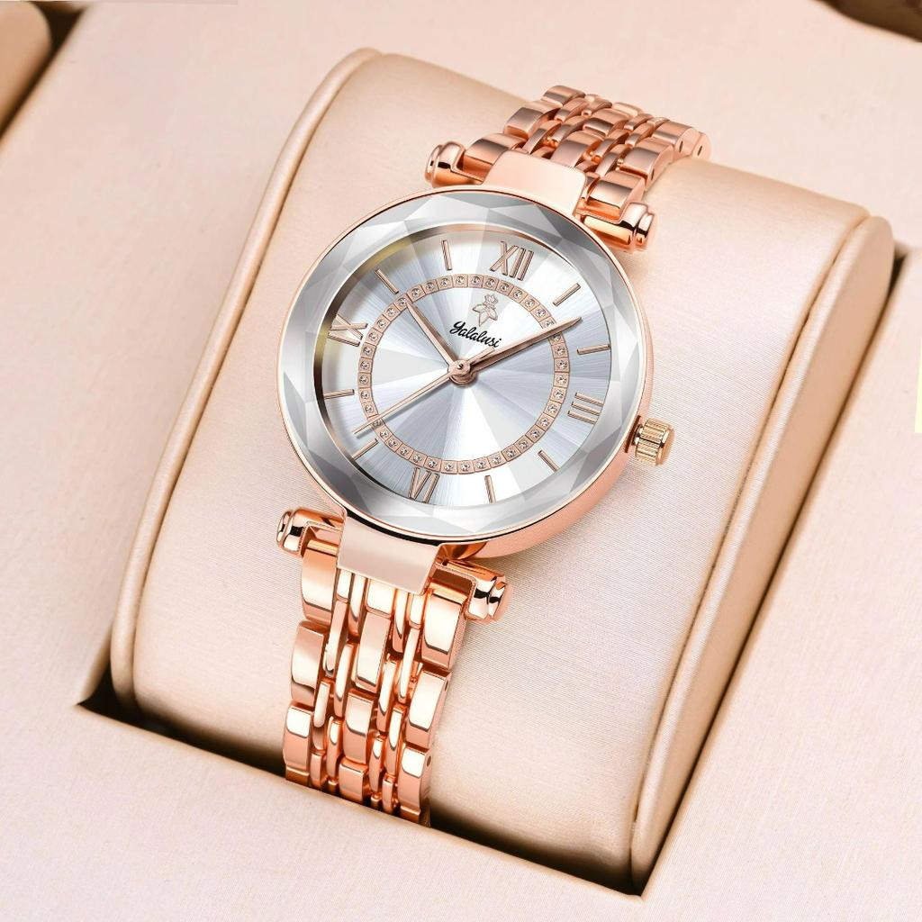 Luxury Women's Watches Waterproof Alloy Strap Ladies Wristwatch Fashion Elegant Quartz Woman Watch Reloj
