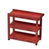 Country Wood Garden Miniature Furniture Scale CWGmini-1166 1/6 [Side Wagon, Red]