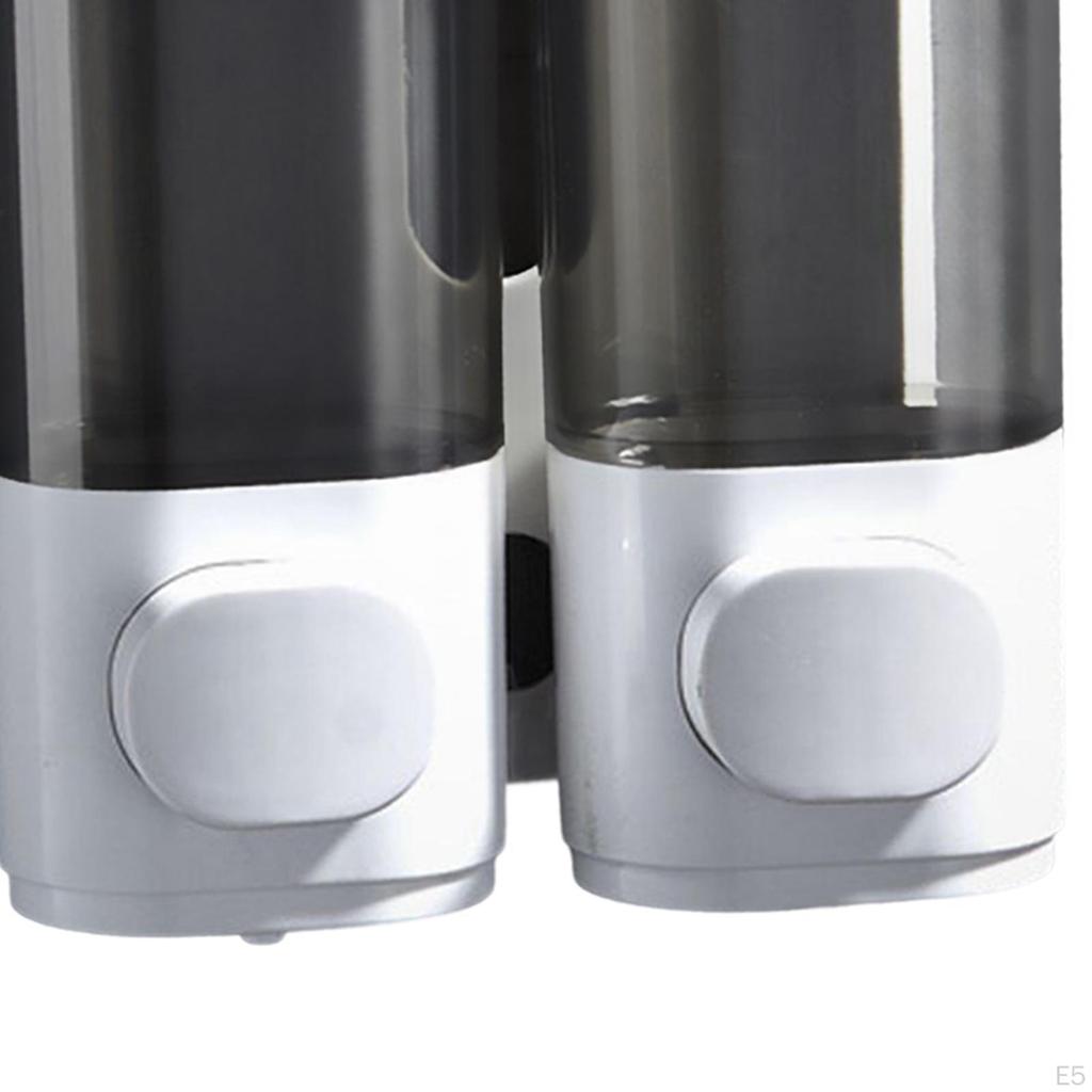 Mount Manual Liquid Soap Dispenser Large Capacity Bath Shower Dispenser, Refillable, Reusable