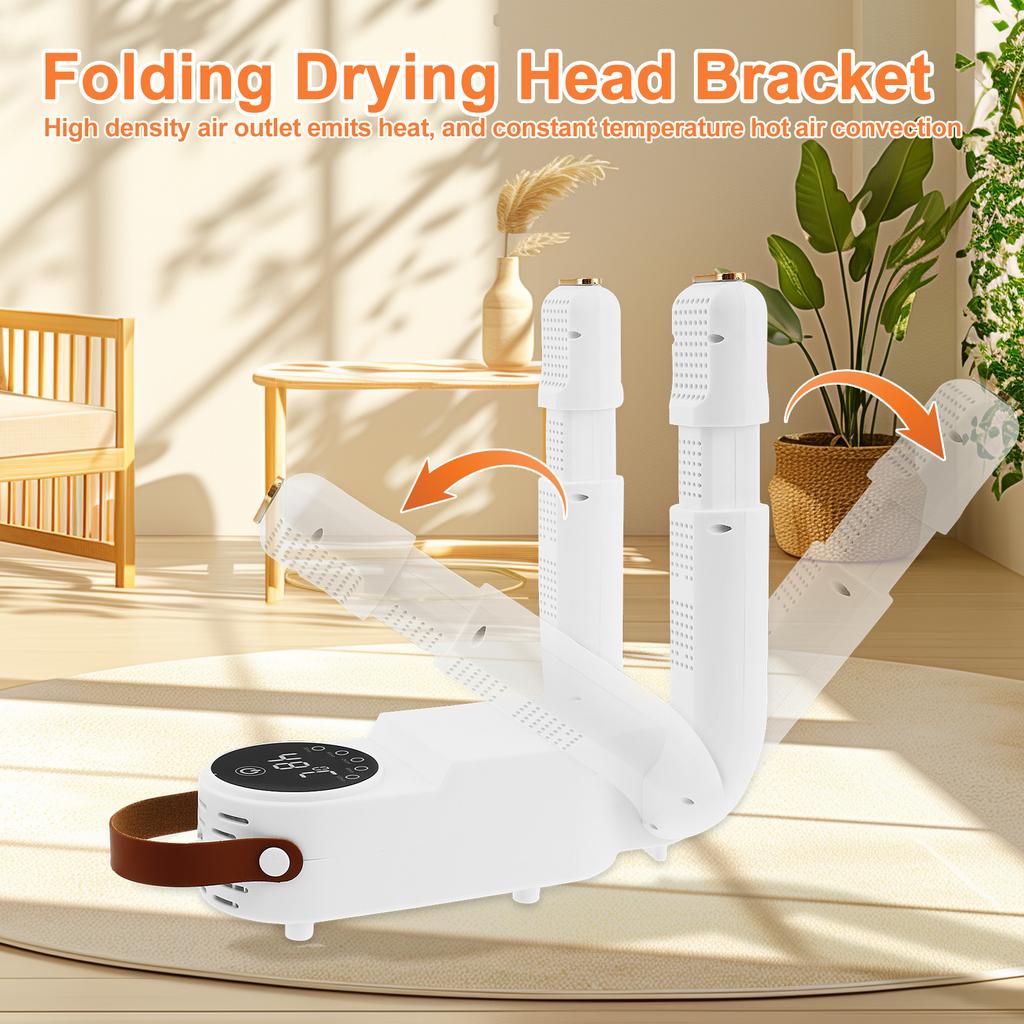 Electric Boot Dryer US Plug Telescopic Boot Warmer Quiet Folding Drying Rack&Heat Blower Portable Boot Warmer for Boots Sneakers