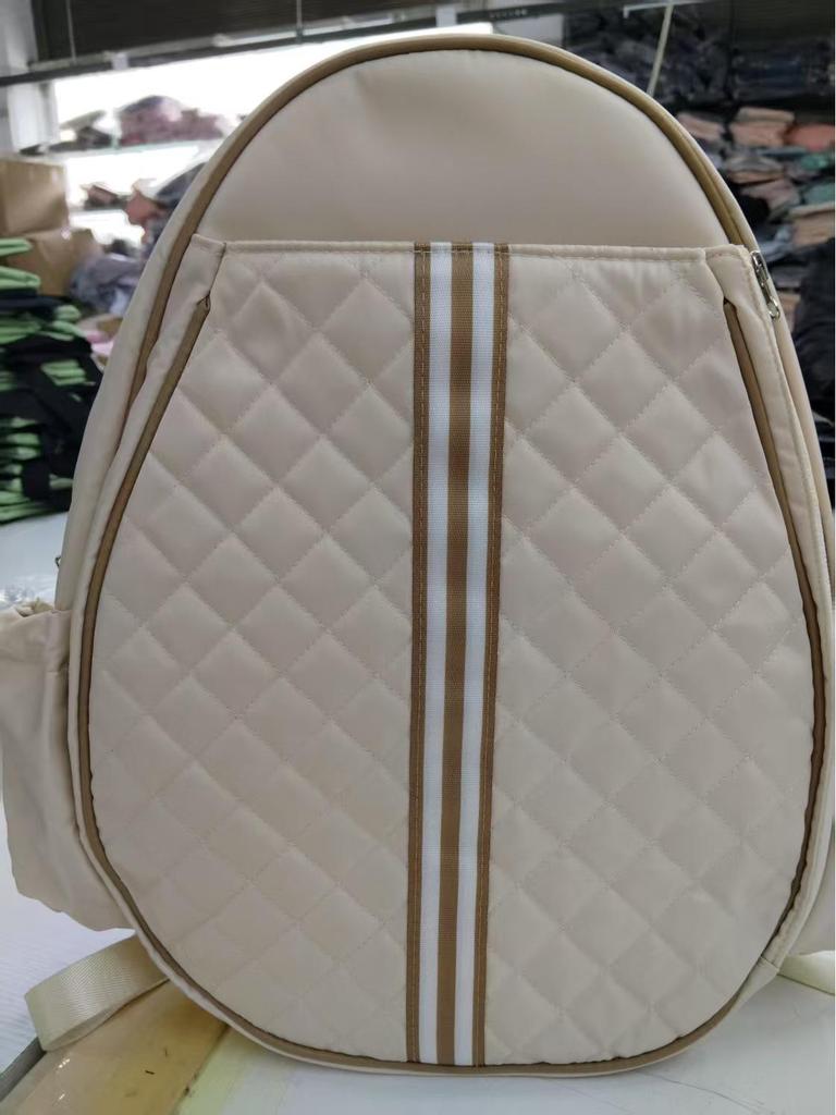 Large Multi-Layer Sports Backpack & Crossbody Tennis Bag for Professional Use