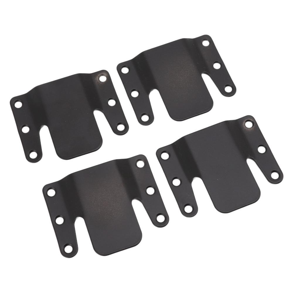 4PCS/8PCS Black Color Bracket Iron With Screws Interlocking Connector Sofa  Furniture Assembly