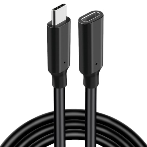 Renvmexy USB C Extension Cable, Type-C Male To Female Extension Cable, 10Gbps USB 3.2 Gen2 High Speed Data Transfer, 4K Video Output, PD 100W Fast Cha