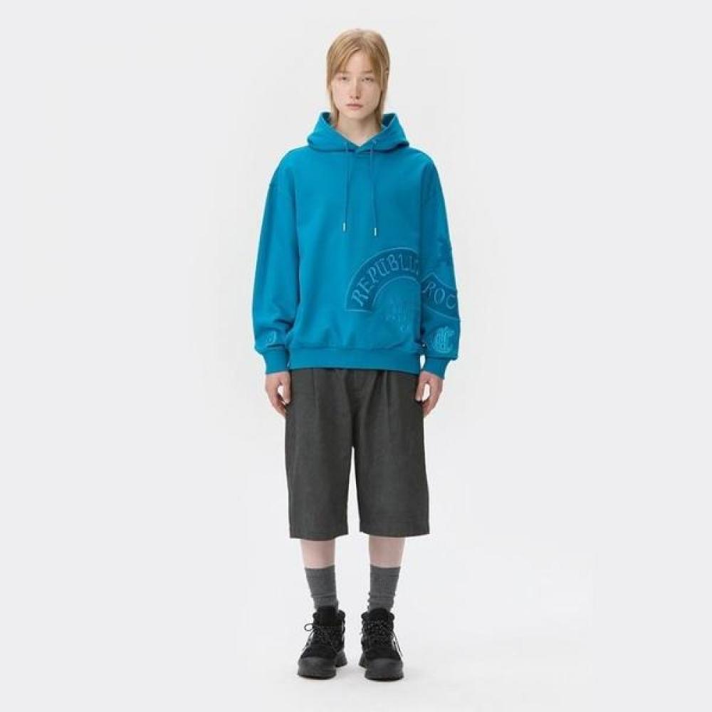 Customellow Blue Graphic Hoodie Off Season Cwtaw25631bux Blue/S