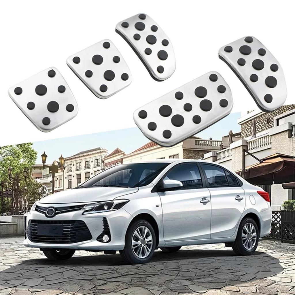 Toyota Vios 2014+ Vios FS Yaris 2017+ Pedal Gas Axle Brake Pedal Cover Non-slip