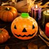 Halloween Pumpkin Shaped Stress Toy with Soft Beads for Sensory Play and Hand Exercise