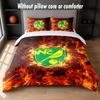 Norwich City Football Design Bed Bedding Set 1 Duvet Cover + 2 Pillowcases Soft Breathable Household Bed Linens