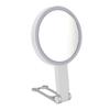 Travel Makeup Mirror with Light Double Sided 1X/5X Magnification Mirror Desktop Wall Mounted Handhel