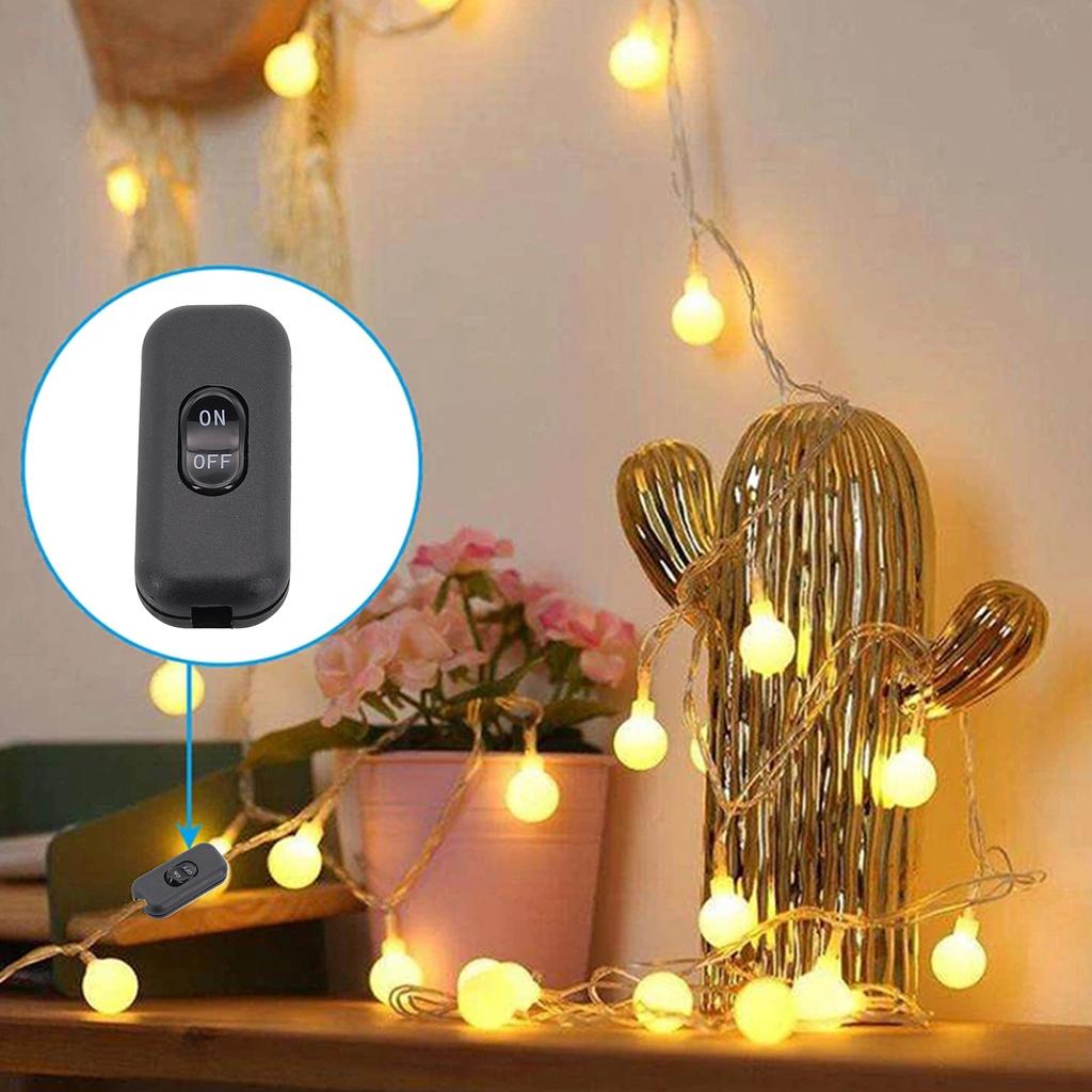 Electric Lamps Inline Switch Switch Shop Office Cord Switch Intermediate Switch Maximum Load 100W Rocker Switches