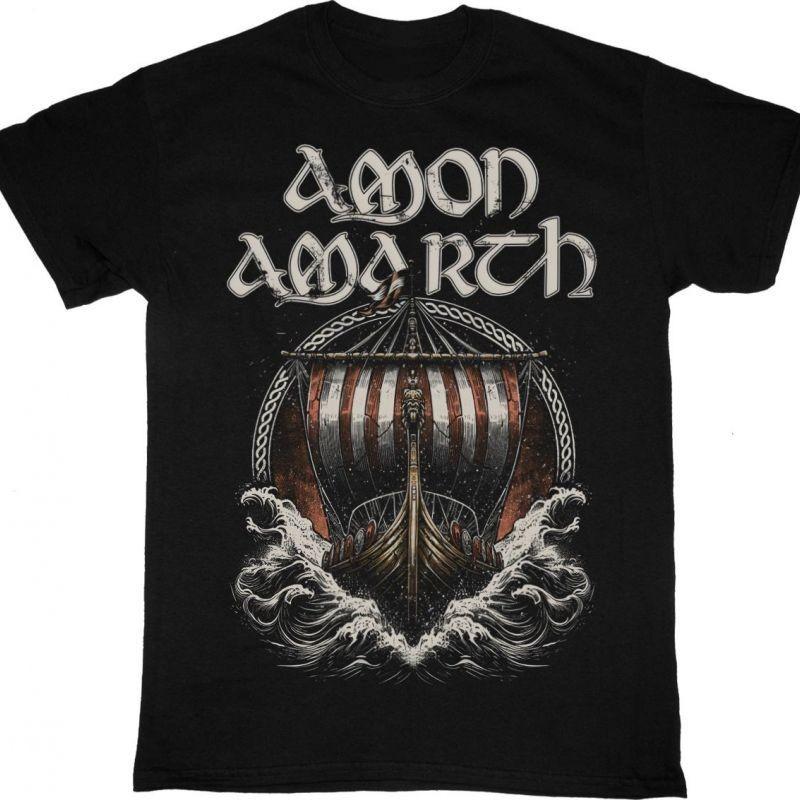 Amon Amarth We Rule The Waves Black T-Shirt S разноцветный