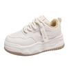 White Hight Increasing Board Shoes All-Matching Casual Sports All-Matching Dad Shoes Women's Spring Thick-Soled White Shoes for Students