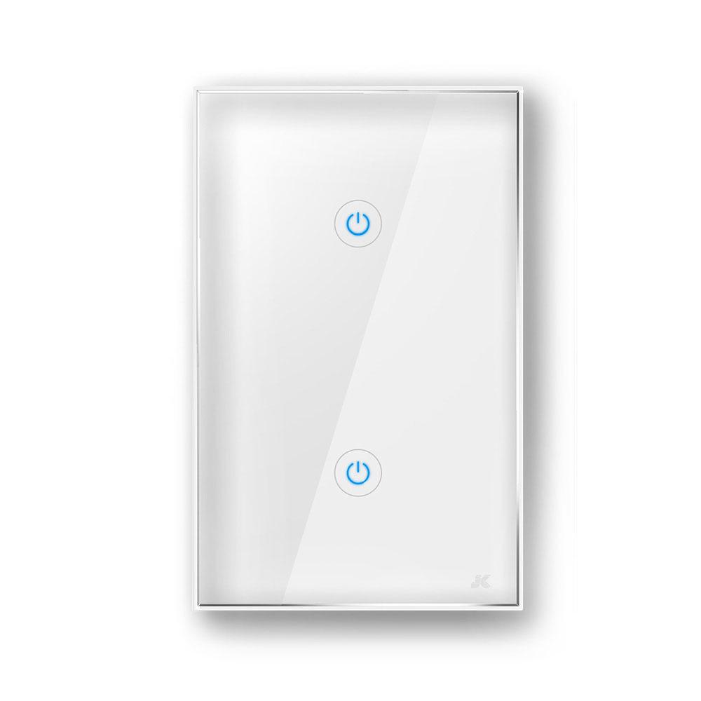 WiFi Doodle Smart Touch Wall Switch, Alexa-Compatible, US Standard, Timer Function, 1/2/3 Gang Options