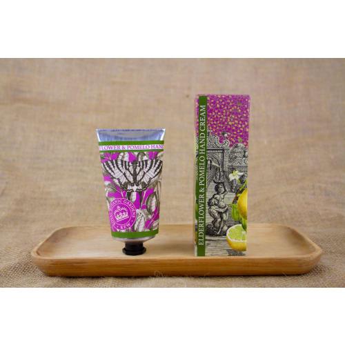 Sanwa Trading English Soap Company KEW GARDEN Luxury Hand Cream Elderflower & Pomelo