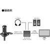 Audio-Technica AT2050 Condenser Microphone XLR Unidirectional Microphone/Bidirectional/Omnidirect...