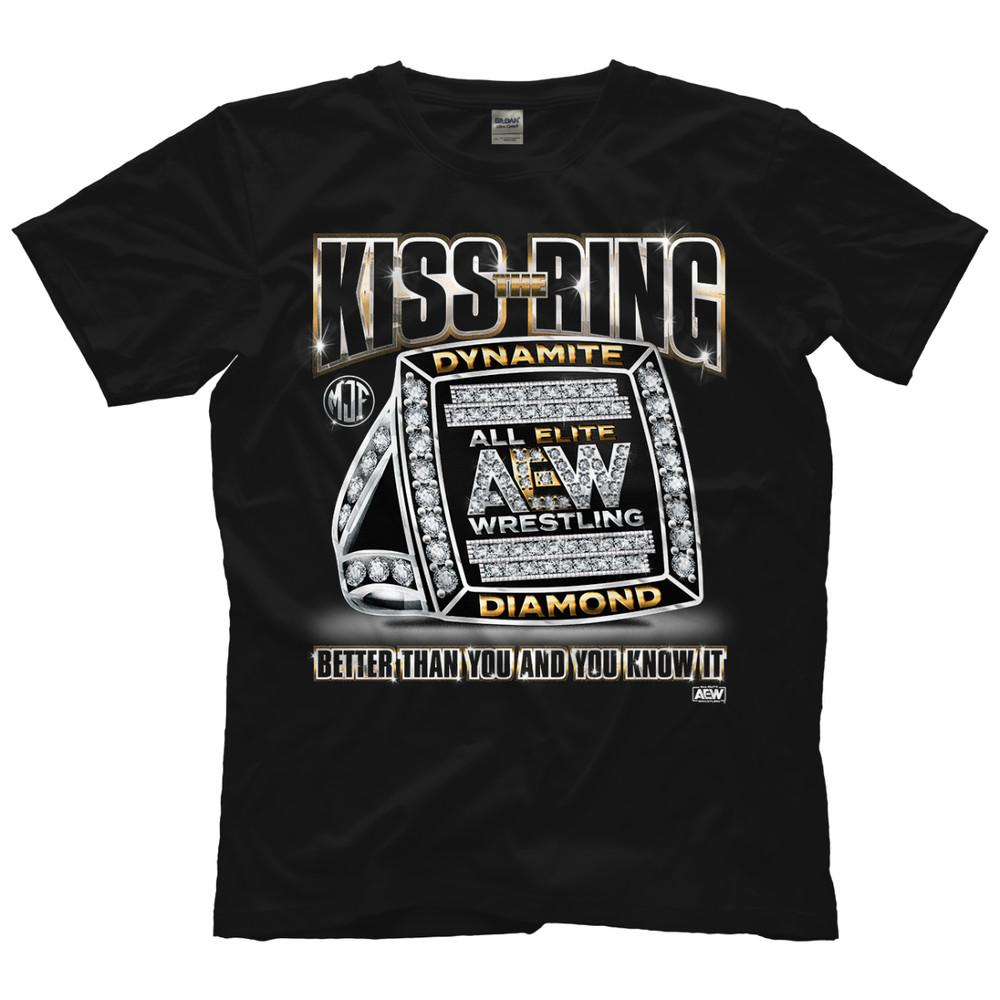 MJF  Kiss the Ring AEW Official TShirt Unisex T-Shirt XXL