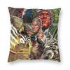 Alex Pereira Chama Square Pillowcase Polyester Linen Velvet Printed Zip Decor Home Cushion Cover