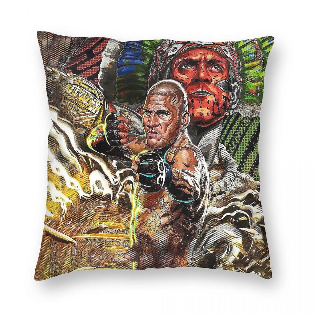 Alex Pereira Chama Square Pillowcase Polyester Linen Velvet Printed Zip Decor Home Cushion Cover