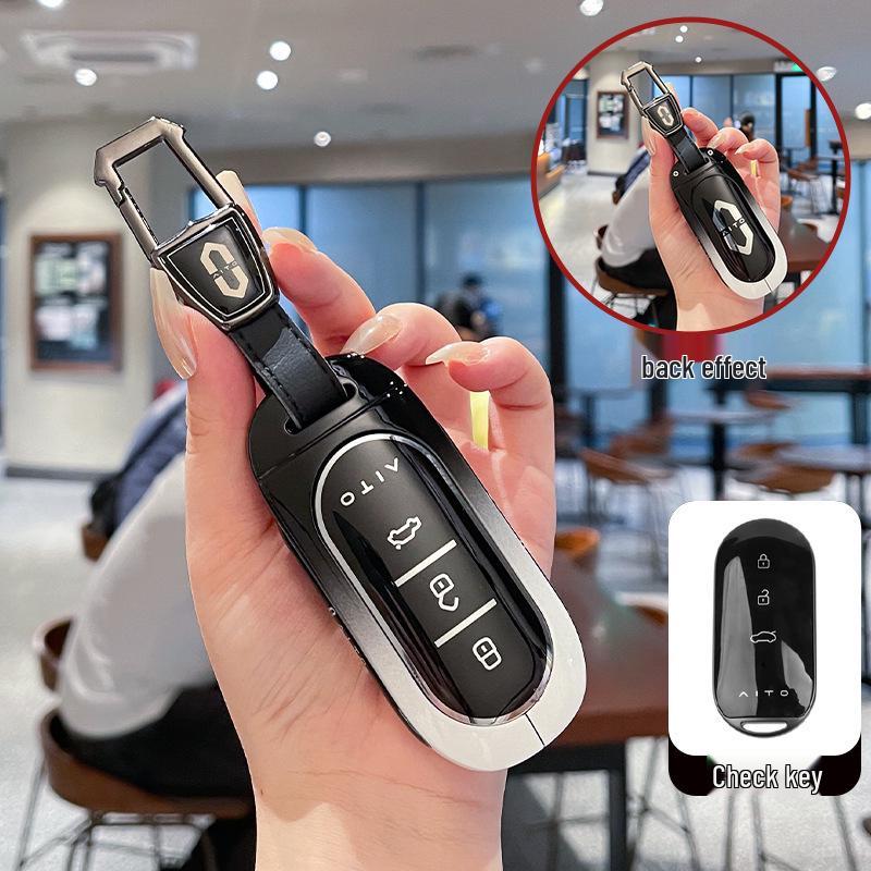 AITO M9 Key Case: Metal Buckle for AITO Huawei M9 Electric Extended Range