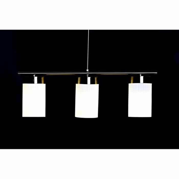 Suspension - Doré et Blanc - 60 x 15 x 25 cm - Design Contemporain - Éclairage Intérieur