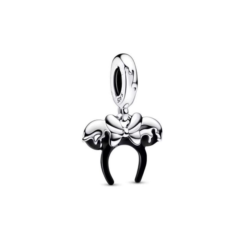 Miedziany Miniso Snoopy Mickey Castle Donald Duck Daisy Duck zawieszki koraliki pasujące do oryginalnej bransoletki DIY biżuteria