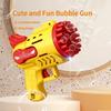 Light-Up Bubble Gun - 29-Hole Gatling Blaster For Boys & Girls 6-14 Years Old(Batteries & Bubble Liquid Not Included)