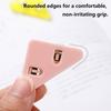 40Pcs Triangle File Book Corner Clip Non-Slip Page Holder for Documents Test Papers Notebooks Colorful Reusable Prevents Curling Folding