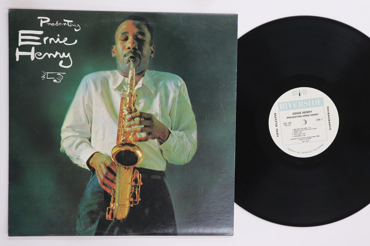 LP Record ERNIE HENRY  Presenting Ernie Henry OJC102 ORIGINAL JAZZ C 1984 US Jazz Used