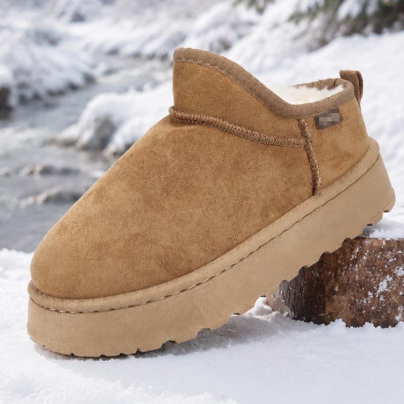 Women's 2026 New Winter Fleece Lined Warm Snow Boots, Height Increasing Thick Sole Furry Mermaid Boots for Ladies