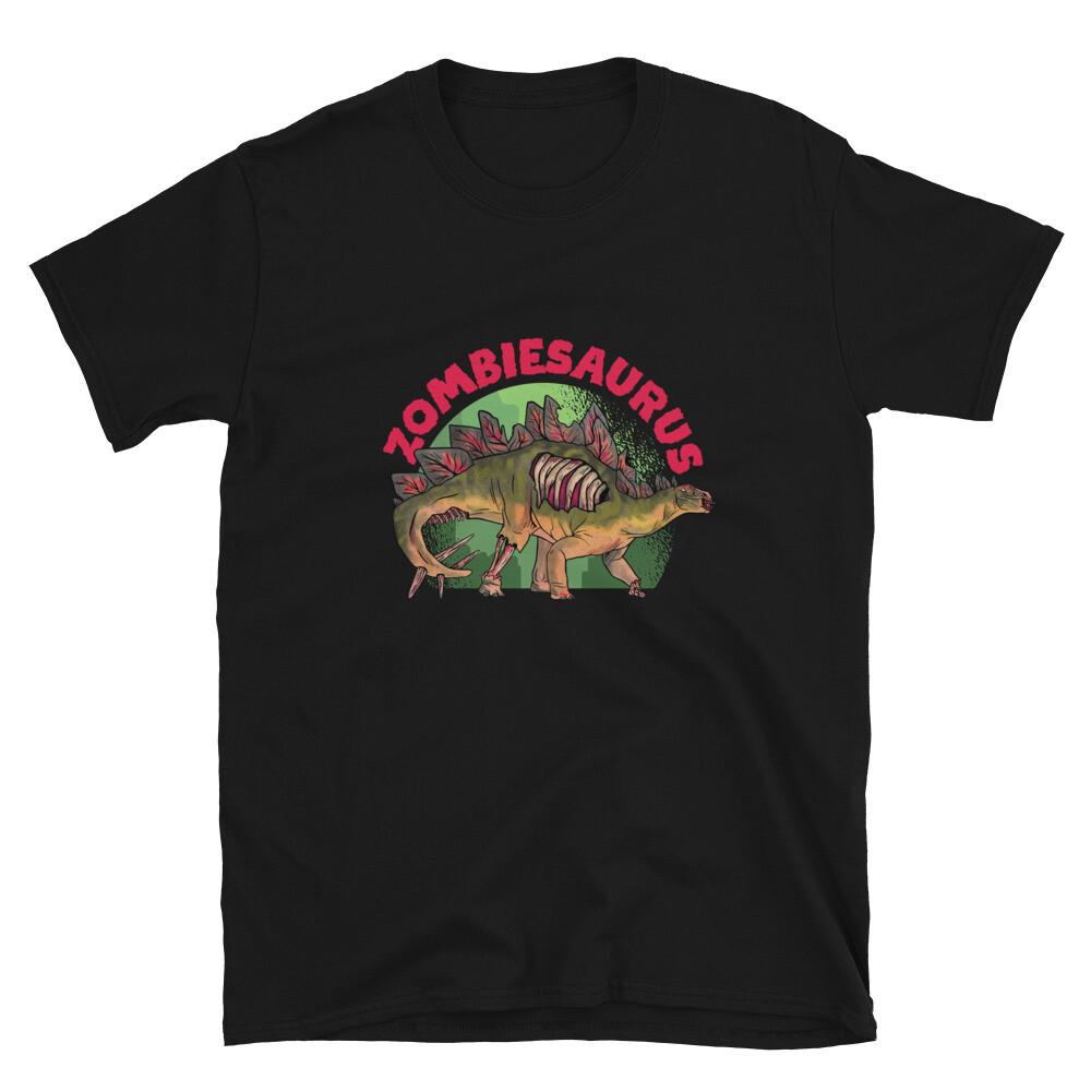 Zombie Dinosaur Halloween T-Shirt S разноцветный