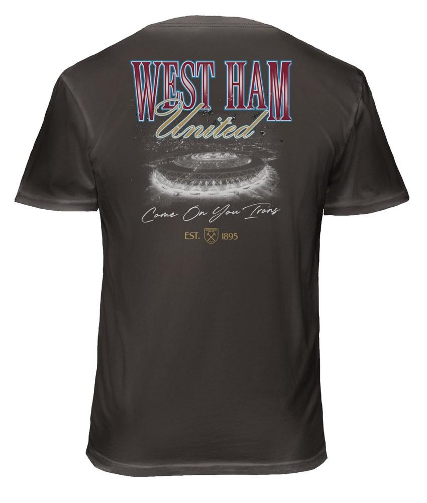 Футболка WEST HAM UNITED Stadium Softwash - Унисекс футболка 1863FC XL