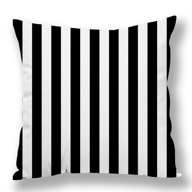 Colored Plaid Geometric Pillow Cover Contrasting Color Creative Pillow Cover Quilt Cover Premium Durable Quality