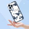 Beautiful Butterfly Flowers Clear Phone Case For Xiaomi 15 15T POCO X7 X6 X5 X4 X3 NFC GT F3 F5 M7 M4 M3 11 11T LITE Case Cover