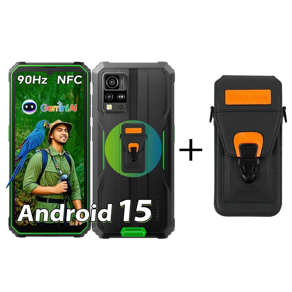 Blackview BV4800 SE Rugged Phone 4GB 64GB 5100mAh Android 15 Smartphone