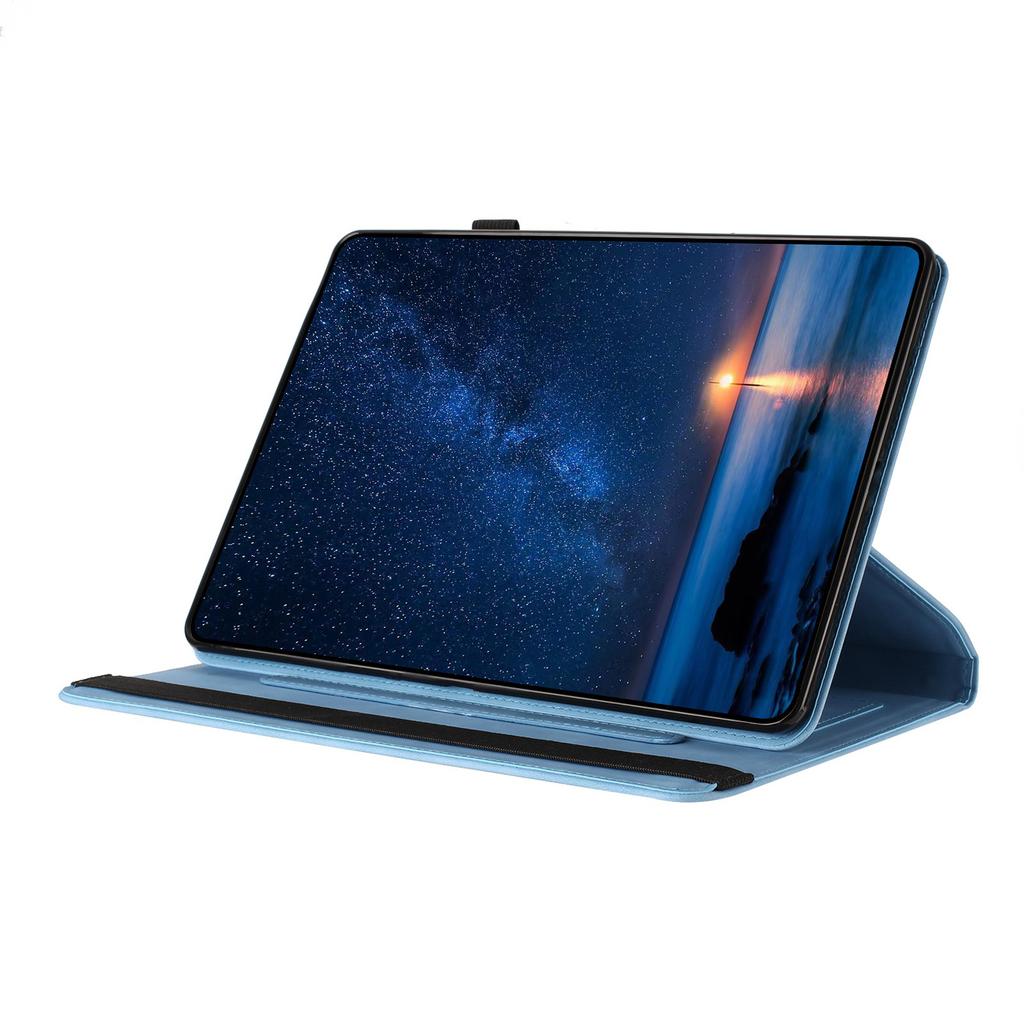 Tablet Case For iPad Air 11 (2025)/(2024)/Air (2022)/(2020) Rotating Stand Solid Color PU Leather Cover
