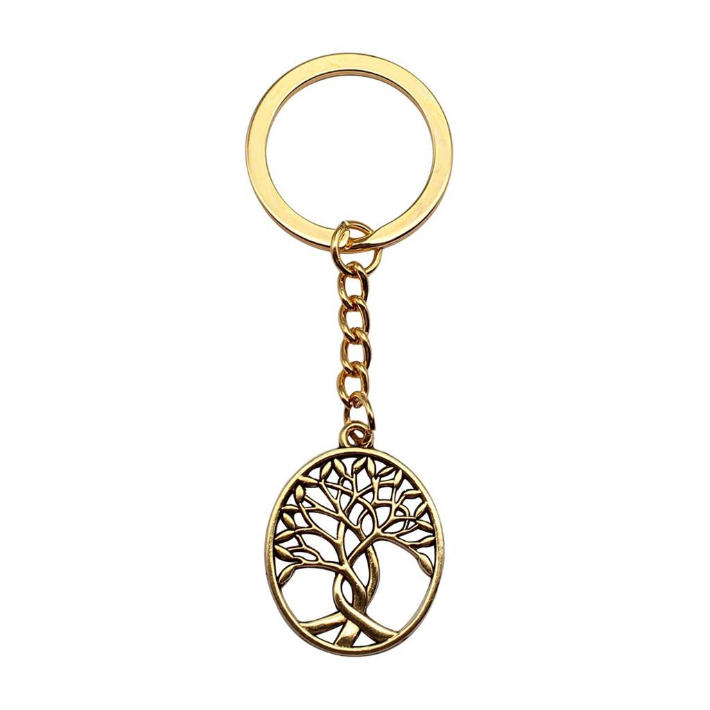 Kabbalah Lucky Charm Tree Of Life Keychain Love Key Ring 28mm