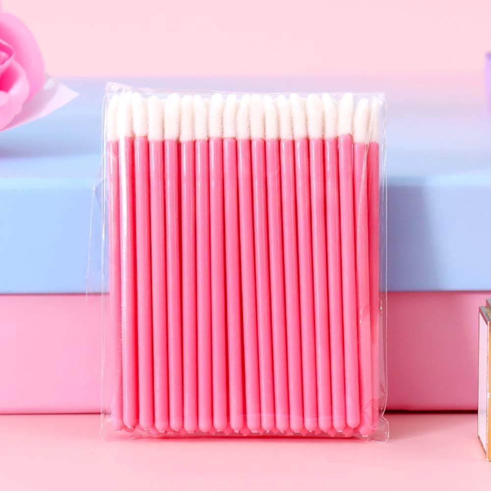 Set of 400 Disposable Lip BetterJonny 9cm Long Portable Lip Hollow Makeup Beauty Tool Brushes, Brushes, Easy-to-Use Rods, Portable, Multi-Purpose