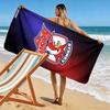 Sydney Roosters Roar Print Beach Towel, Large Soft Quick Dry Towel for Beach Camping Swimming