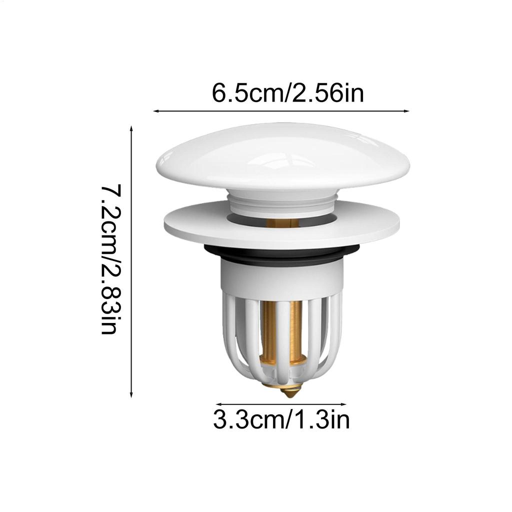 Kitchen Sink Stopper Kitchen Sink Strainer Anti-Odor Anti Clogging Washbasin Stopper For Laundry RV Bathtub Restroom Basin Home