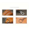 Men's Multifunctional Universal Double Layer Car Key Bag Genuine Leather Regular Key Bag Vintage Smart Folding Key Protector Fashion Business
