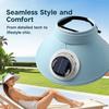 Breathable Sun Hat with Fan Wide Brim Beach Sunshade Hat Outdoor Visor Hat  Mountain Climbing