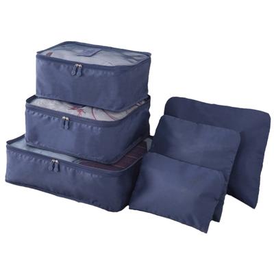 6pcs Luggage Organizer Bags Set Travel Packing Organizer Waterproof Thicken Suitcase Organizer Bags for Travel Business
