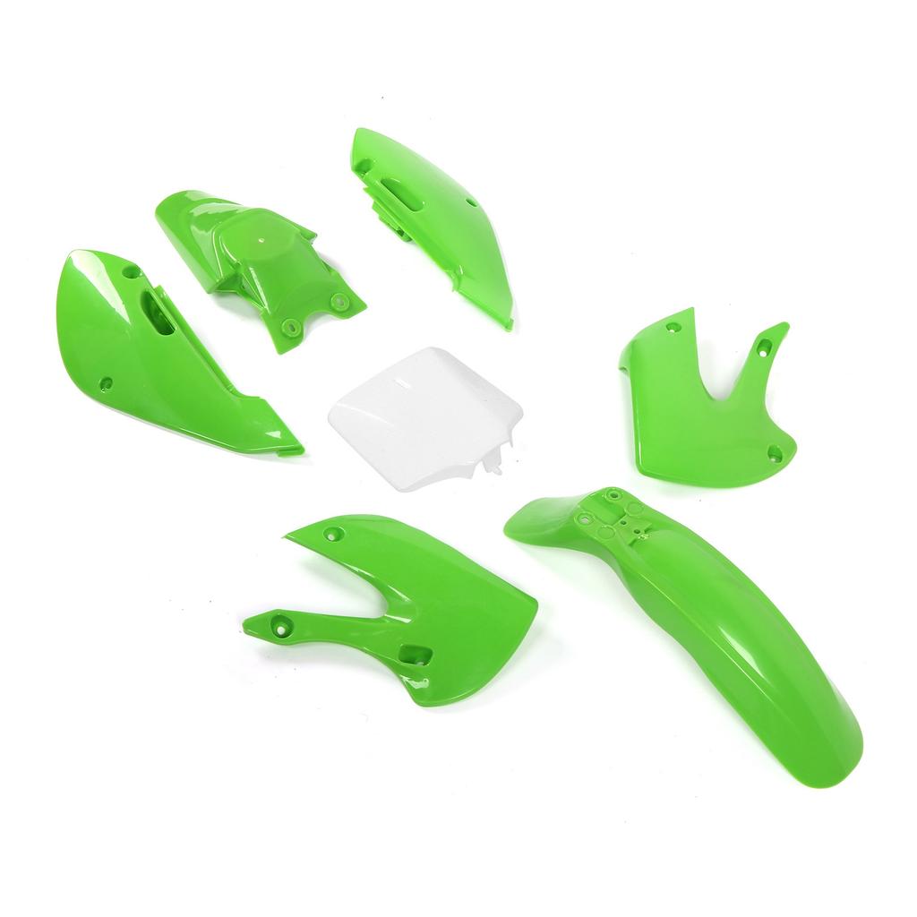 Motorcycle s Fairing Fuel Cover Kit Replacement for KLX110 KX65 DRZ110 RM65